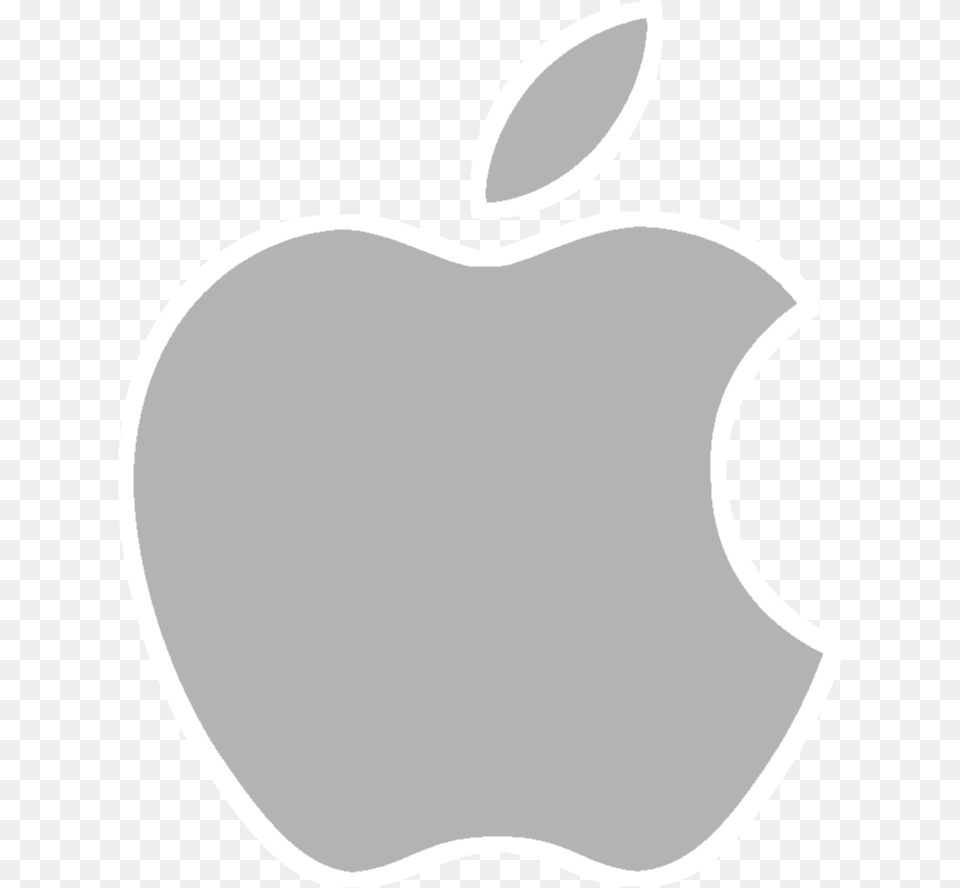 Apple Apple Logo Black, Food, Fruit, Plant, Produce Free Transparent Png