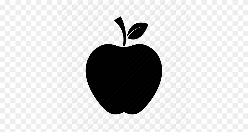 Apple Apple With Leaf Fresh Apple Fruit Icon, Food, Plant, Produce Free Transparent Png