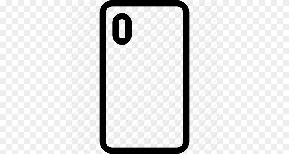 Apple Back Iphone Iphone Iphone X Phone Smartphone Icon, Electronics, Mobile Phone Free Transparent Png