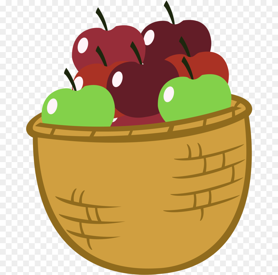 Apple Basket Artist Bag Of Apples Cartoon, Food, Fruit, Plant, Produce Png