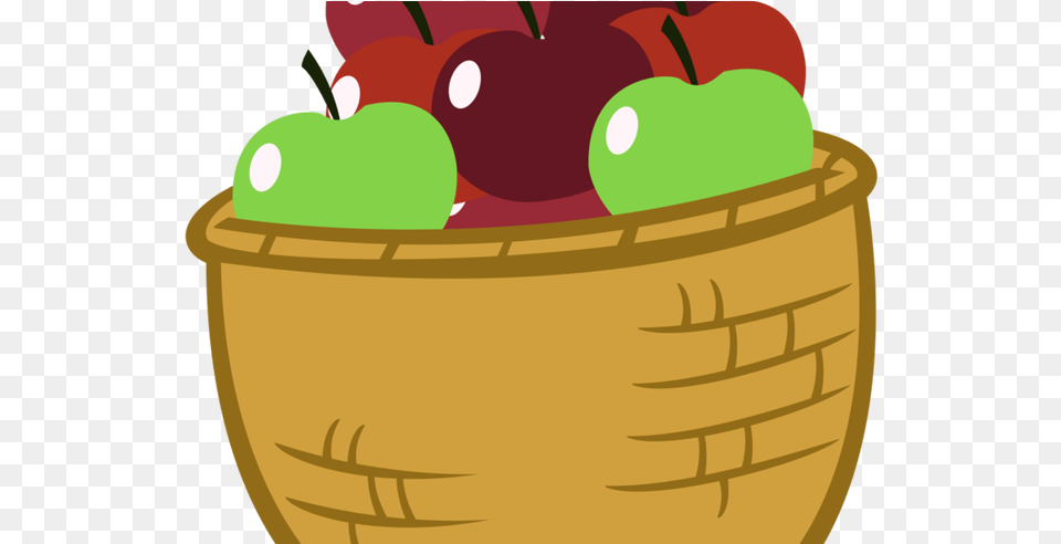 Apple Baskets Clipart 5 By Emily Cartoon Apple Basket, Birthday Cake, Cake, Cream, Dessert Png Image