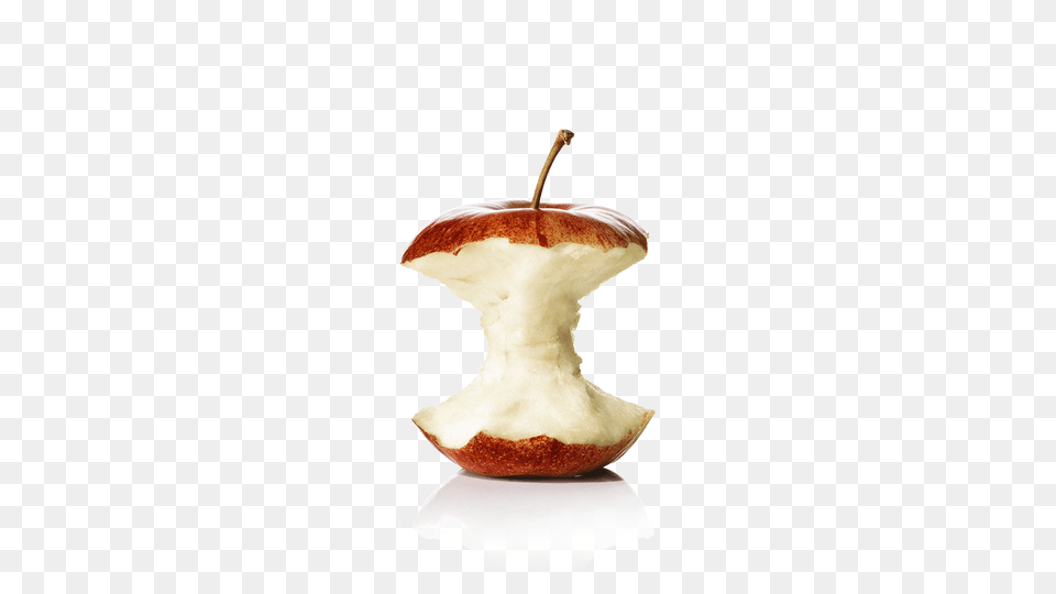 Apple Bitten Peel Full Size Seekpng Dessert, Food, Fruit, Plant, Produce Free Transparent Png