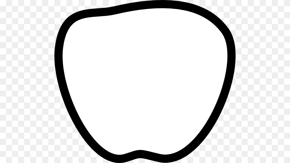 Apple Black And White Outline Outlines And Clip Art Free Png Download