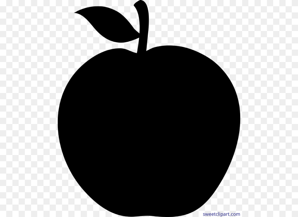 Apple Black Silhouette Clip Art Png Image