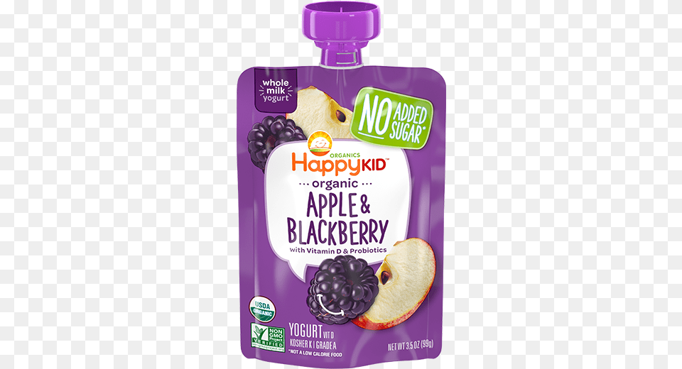 Apple Blackberryclass Fotorama Img Happy Kid Yogurt, Berry, Plant, Fruit, Food Free Png Download