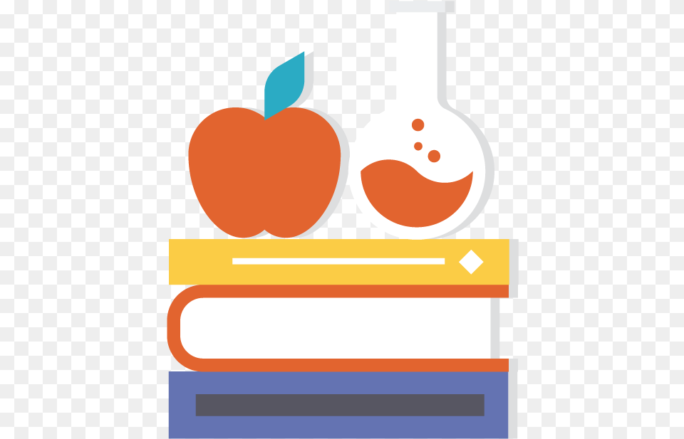 Apple Book Test Tube Books Horizontal, Jar, Food, Fruit, Plant Png Image