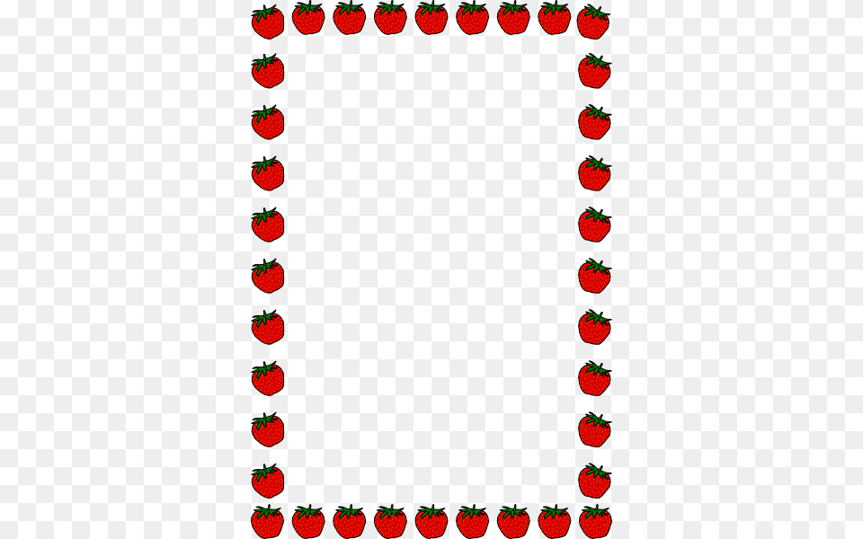 Apple Border Clipart, Berry, Food, Fruit, Plant Free Png