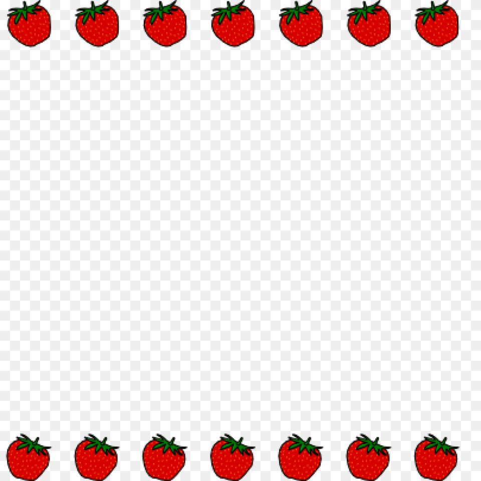 Apple Border Clipart Clipart Berry, Food, Fruit, Plant Free Png Download