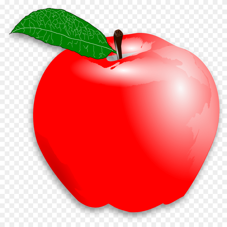 Apple By Hatalar205 Clipart, Food, Fruit, Plant, Produce Free Png