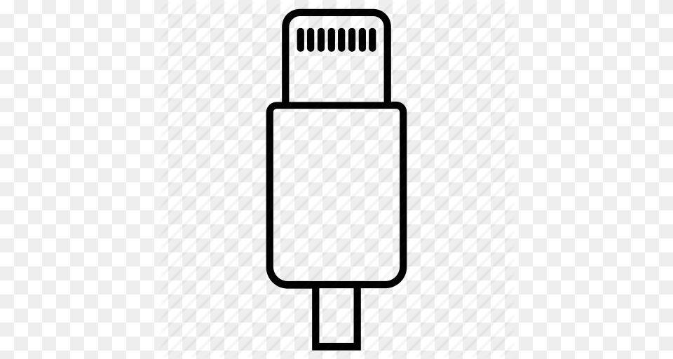 Apple Cable Mac Thunderbolt Icon, Electrical Device, Microphone, Fuse Free Png Download