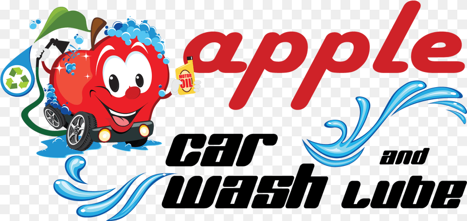 Apple Car Wash Logo Carwash, Art, Graphics, Machine, Wheel Free Png Download