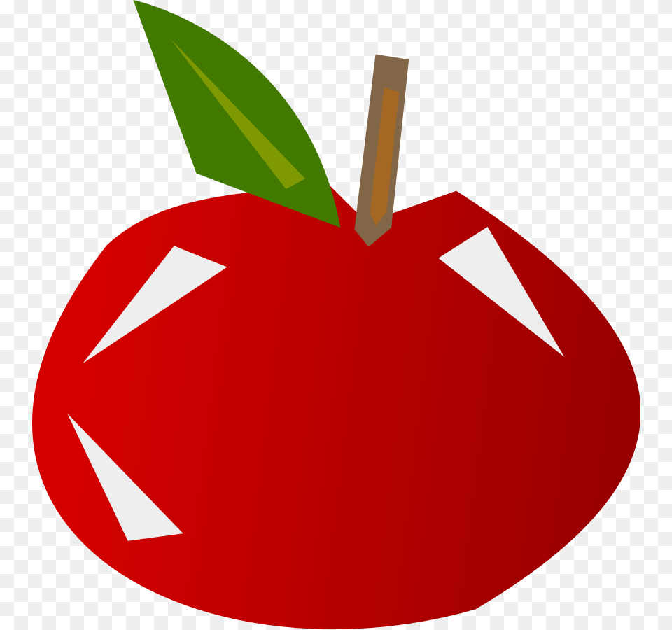 Apple Cartoon Apple Cartoons Clipart, Food, Fruit, Plant, Produce Free Png Download