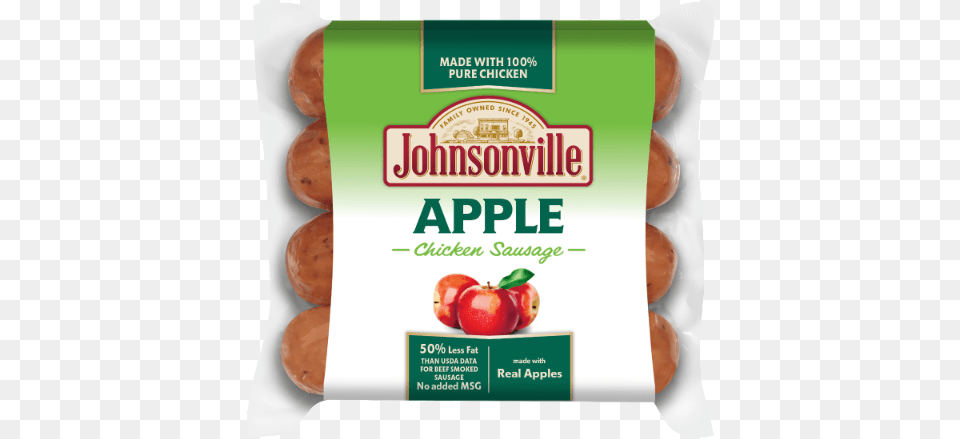 Apple Chicken Sausage Links Johnsonville Chicken Sausage, Food, Ketchup, Produce, Plant Free Png Download