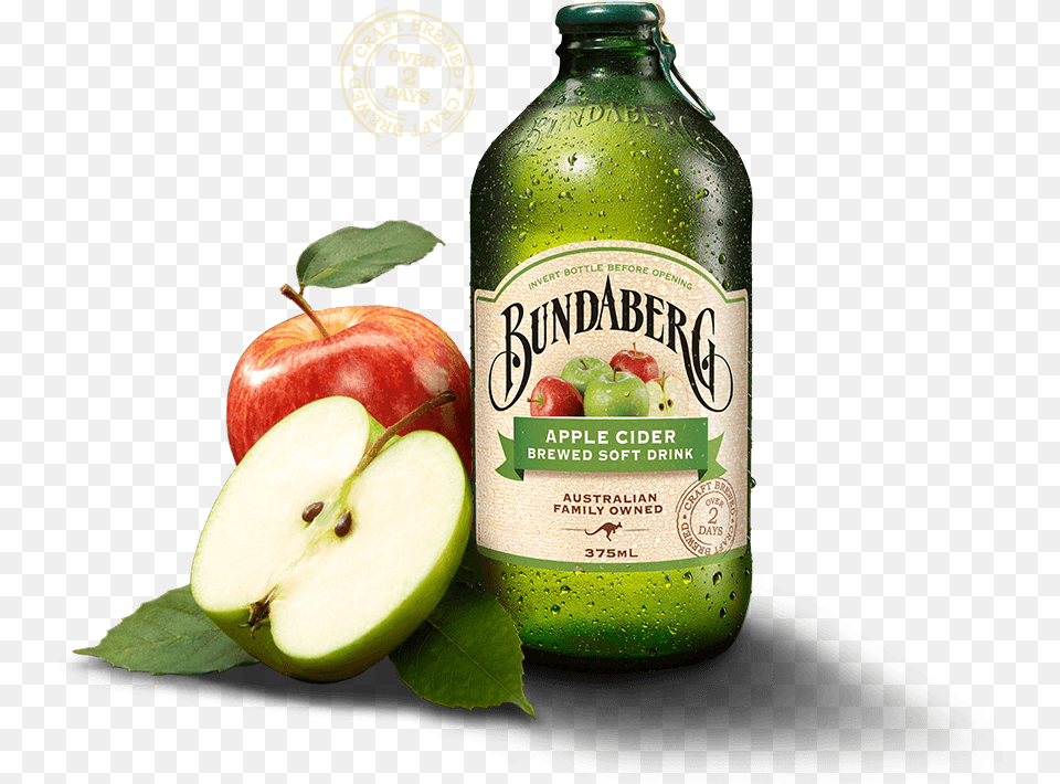 Apple Cider Soft Drink Bundaberg Apple Cider, Bottle, Alcohol, Beer, Beverage Free Transparent Png