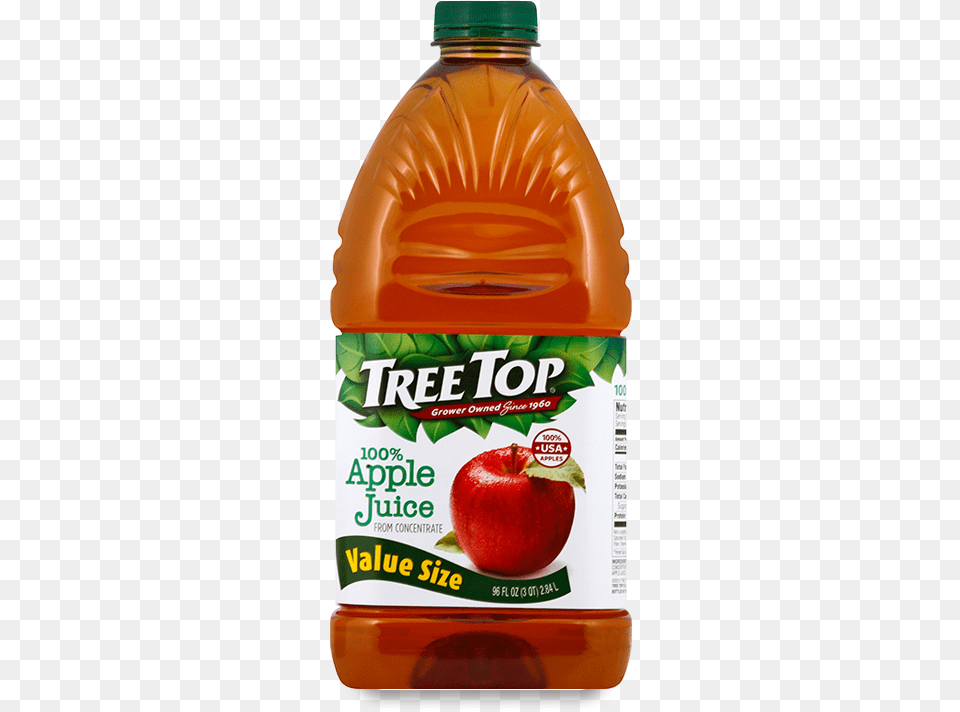 Apple Cider Tree Top Apple Juice, Beverage, Food, Fruit, Plant Free Png
