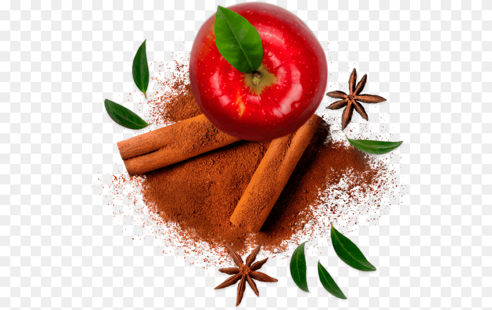 Apple Cinnamon Sticks Cinnamon, Food, Fruit, Plant, Produce Free Transparent Png