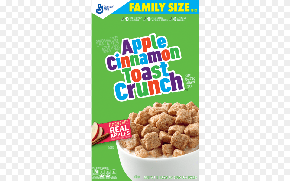Apple Cinnamon Toast Crunch Apple Cinnamon Toast Crunch Cereal, Food, Fried Chicken, Nuggets, Advertisement Png