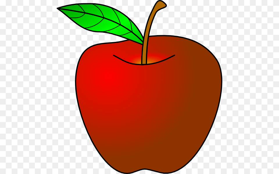 Apple Clip Art, Food, Fruit, Plant, Produce Png Image