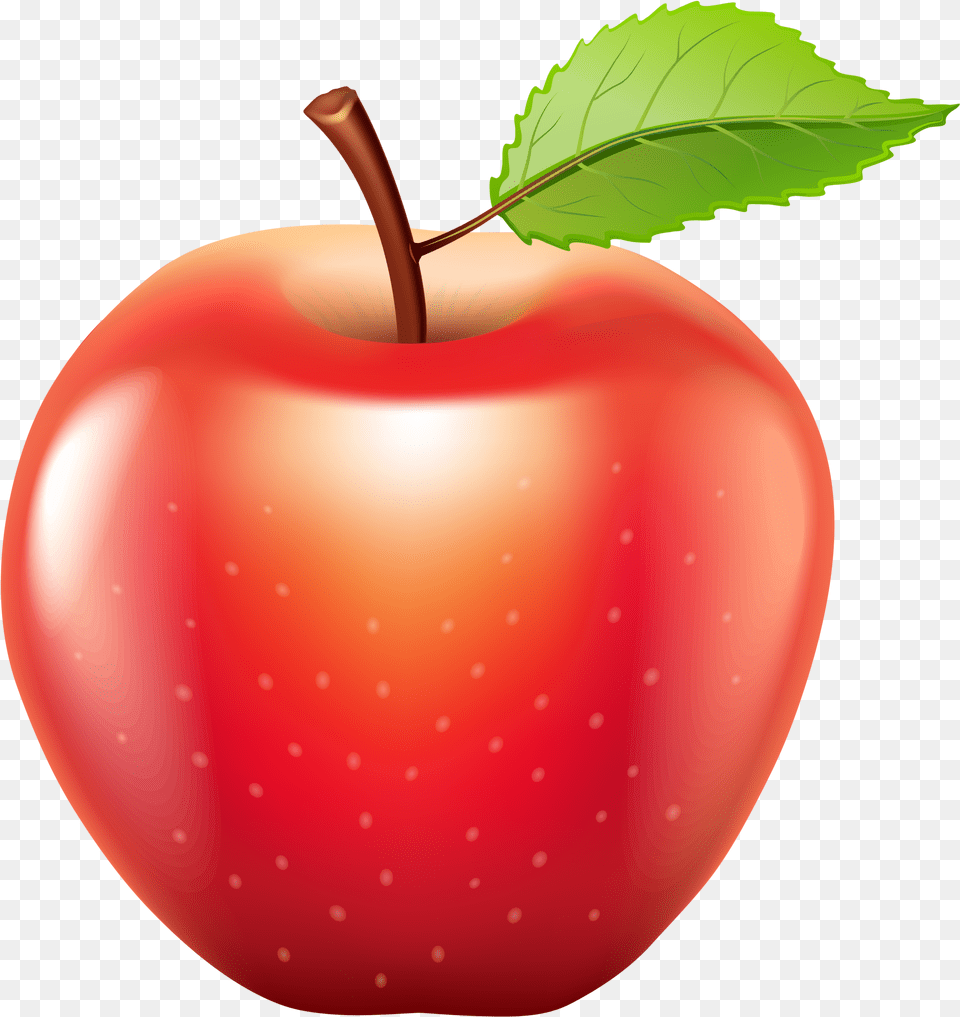 Apple Clip Art, Food, Fruit, Plant, Produce Png Image