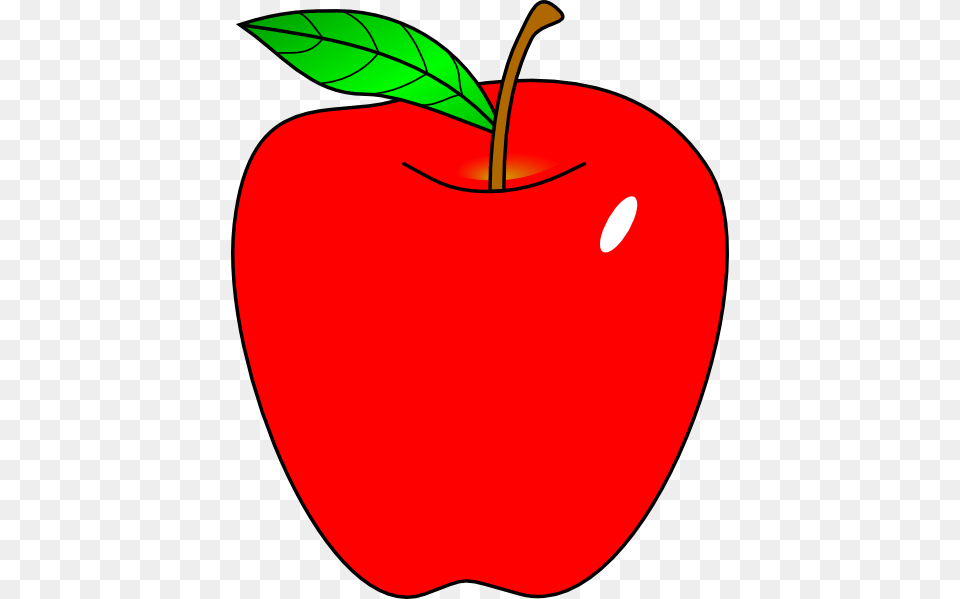 Apple Clip Art, Food, Fruit, Plant, Produce Free Png Download