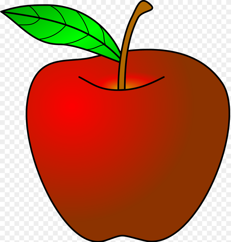 Apple Clip Arts Images Black And White No, Plant, Produce, Fruit, Food Free Transparent Png