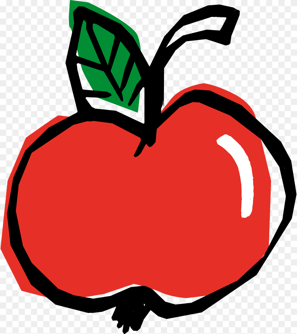 Apple Clipart, Food, Fruit, Plant, Produce Png Image