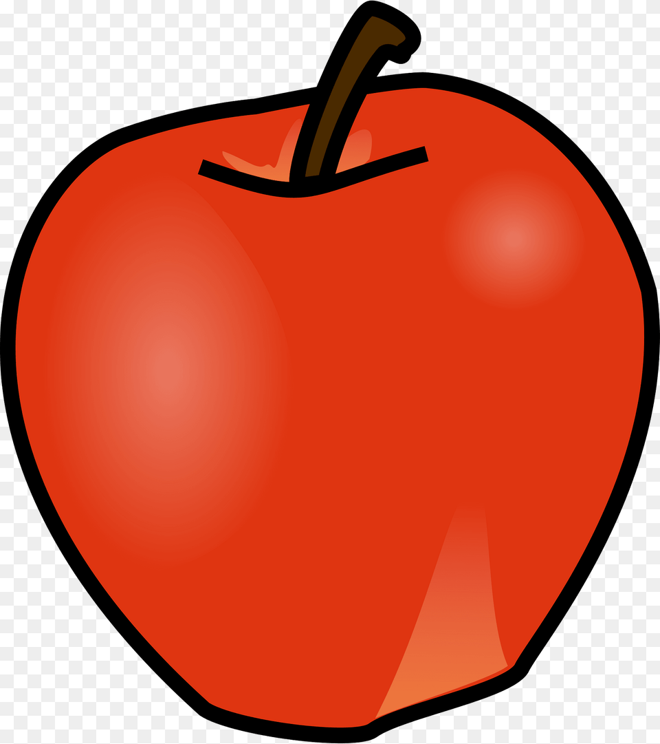 Apple Clipart, Food, Fruit, Plant, Produce Png Image