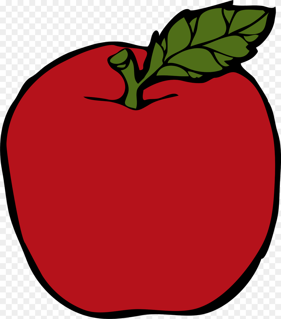 Apple Clipart, Food, Fruit, Plant, Produce Png Image