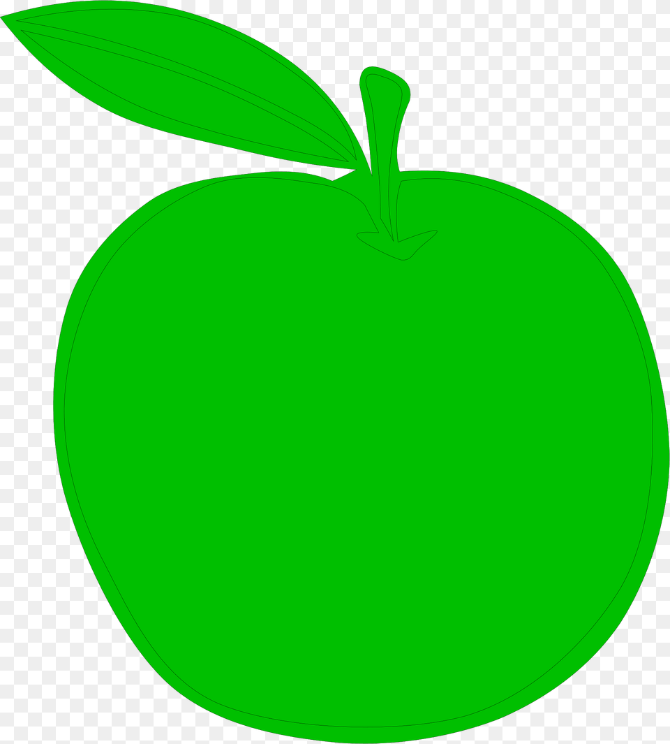 Apple Clipart, Food, Fruit, Green, Leaf Png