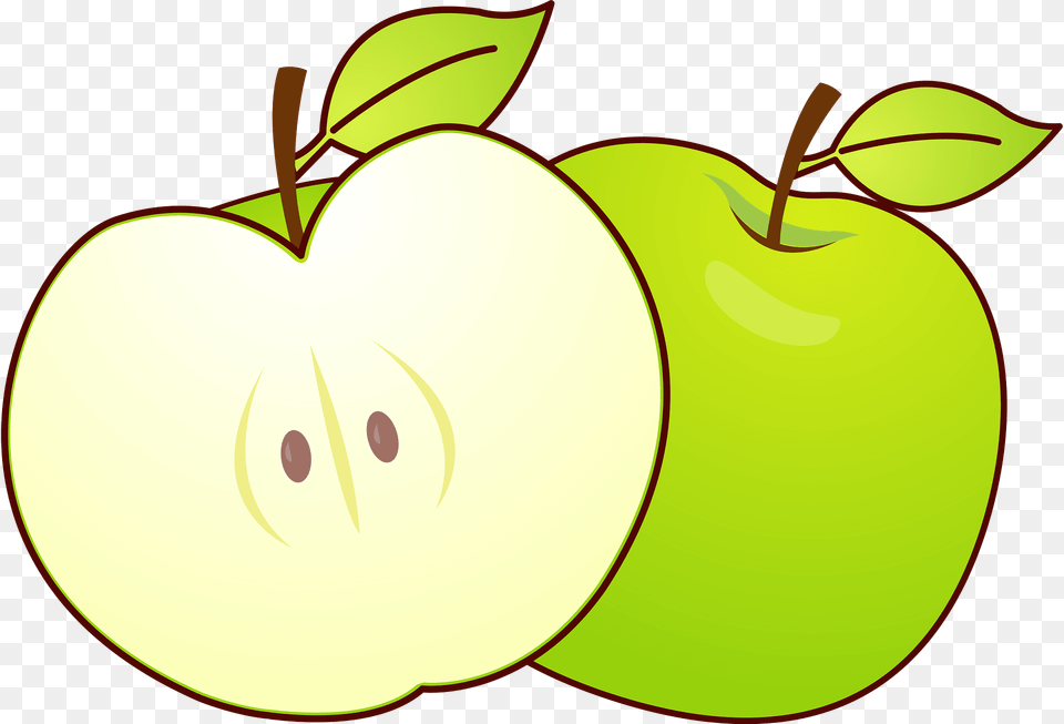 Apple Clipart, Food, Fruit, Plant, Produce Free Png Download