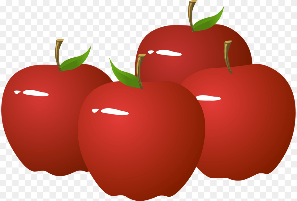 Apple Clipart, Food, Fruit, Plant, Produce Free Png Download
