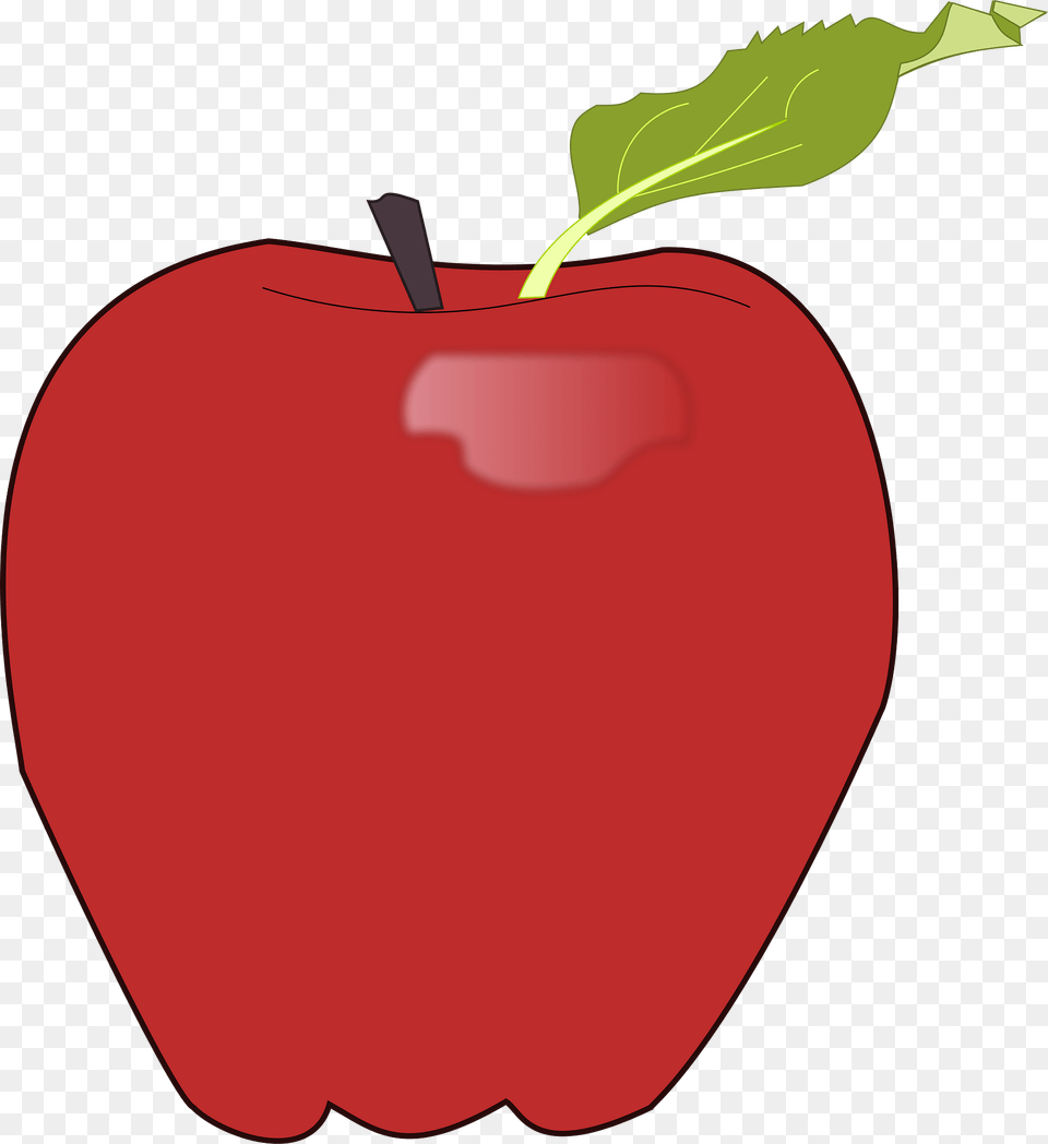 Apple Clipart, Food, Fruit, Plant, Produce Png