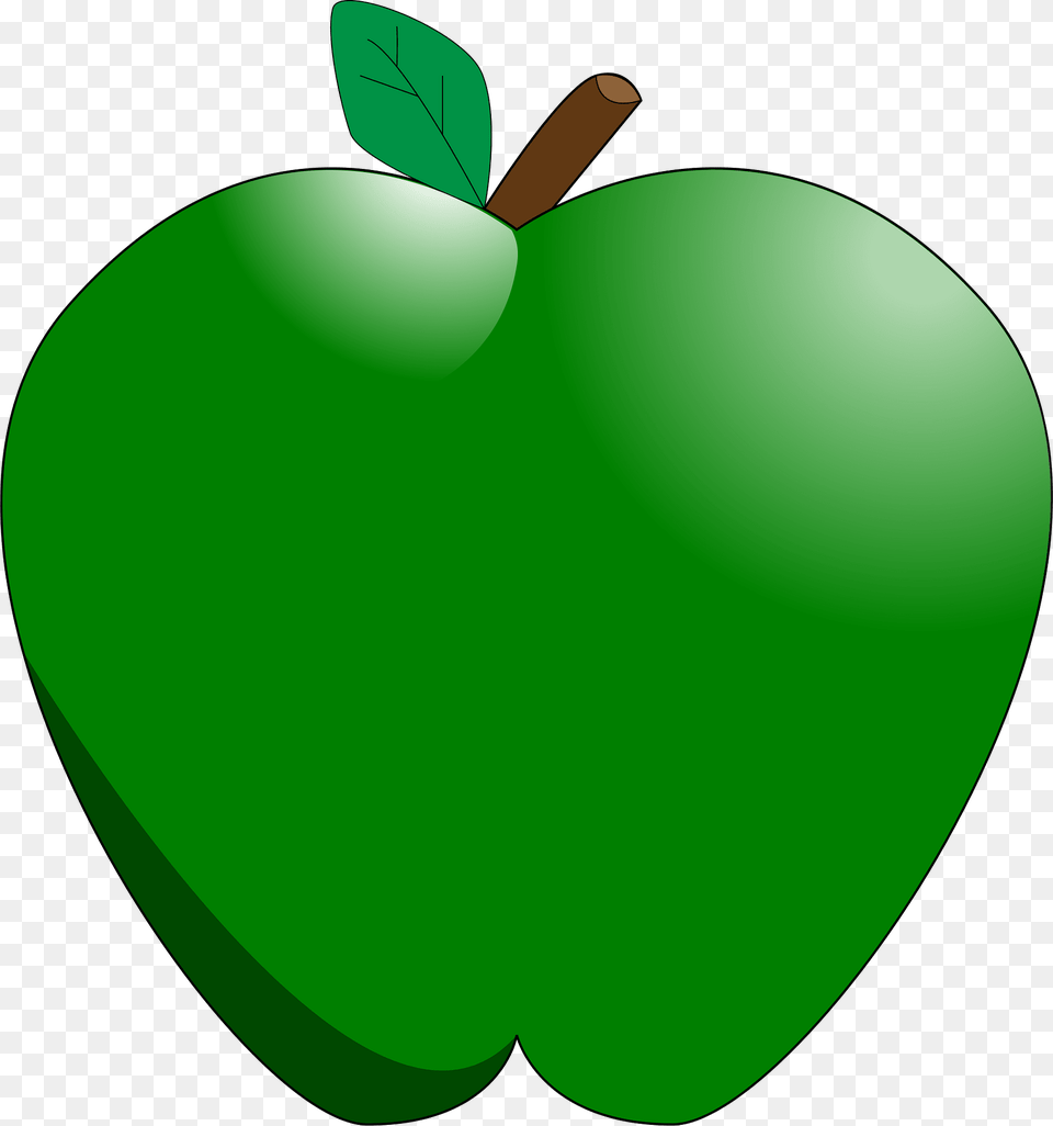 Apple Clipart, Food, Fruit, Green, Plant Free Png Download