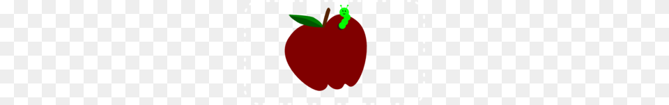 Apple Clipart Apple Clip Art Apple Worm Fruit Food, Berry, Produce, Plant, Strawberry Png Image