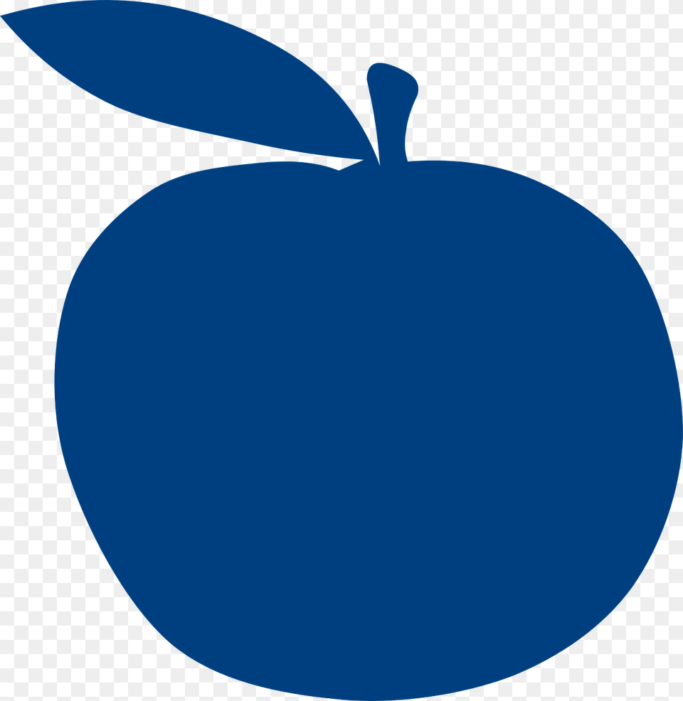 Apple Clipart Blue, Plant, Produce, Fruit, Food Png Image