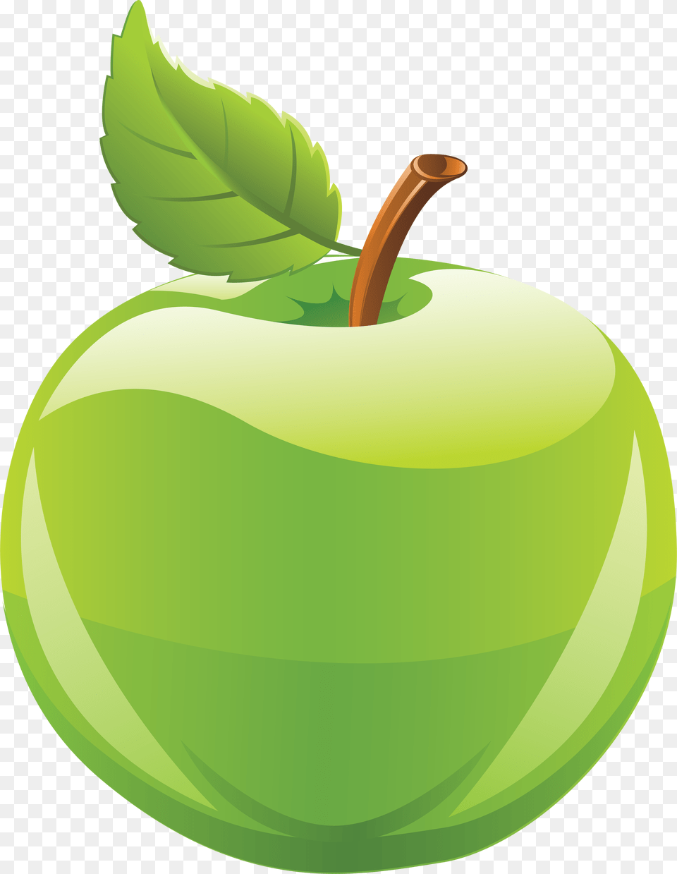 Apple Clipart For Kids At Getdrawings Green Apple, Food, Fruit, Plant, Produce Free Transparent Png