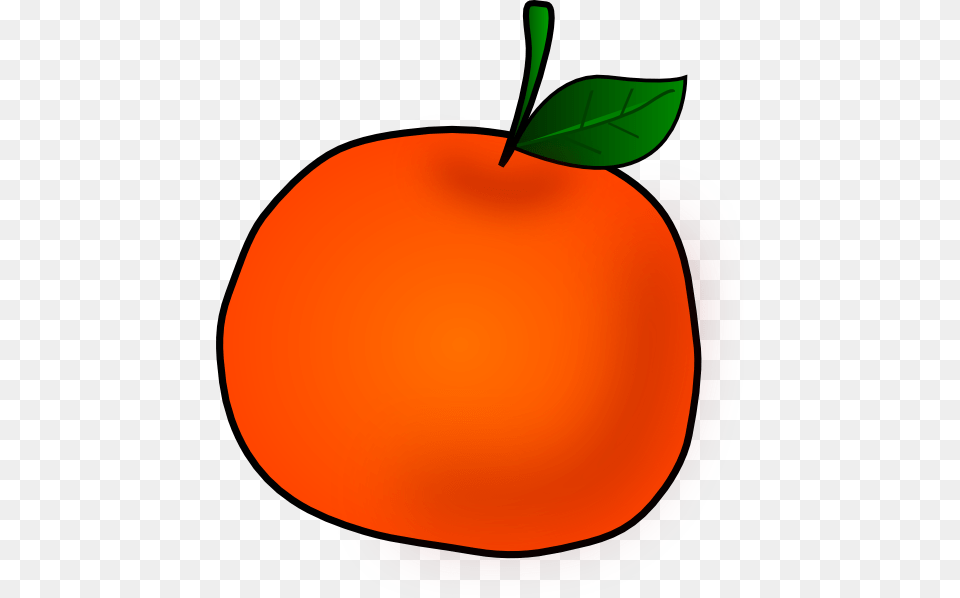 Apple Clipart Orange, Food, Fruit, Plant, Produce Free Png Download
