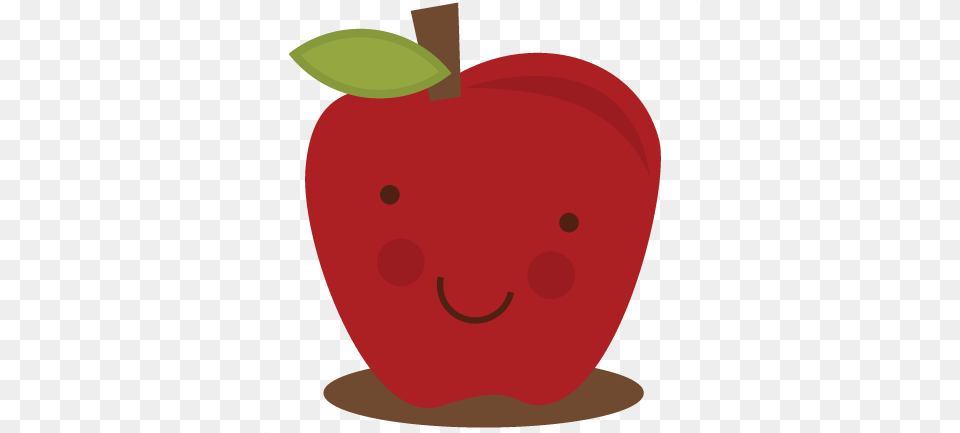 Apple Clipart Transparent Cute Apple Clipart, Food, Fruit, Plant, Produce Free Png