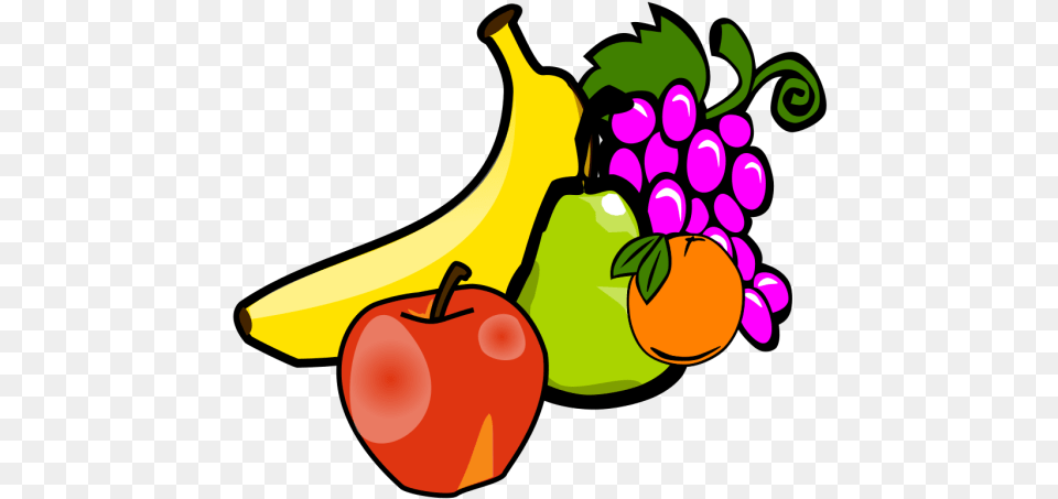 Apple Coloring Fruit Icons Fruits And Vegetables Clipart, Banana, Food, Plant, Produce Free Png