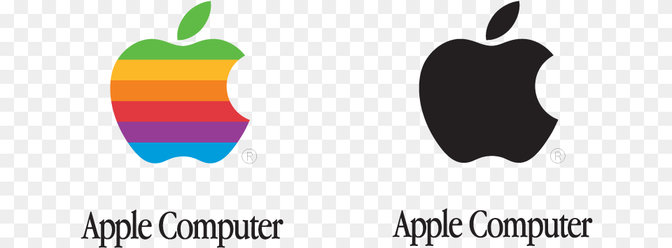 Apple Computer Logo Vector Logo Retro Apple Logo, Food, Fruit, Plant, Produce Png