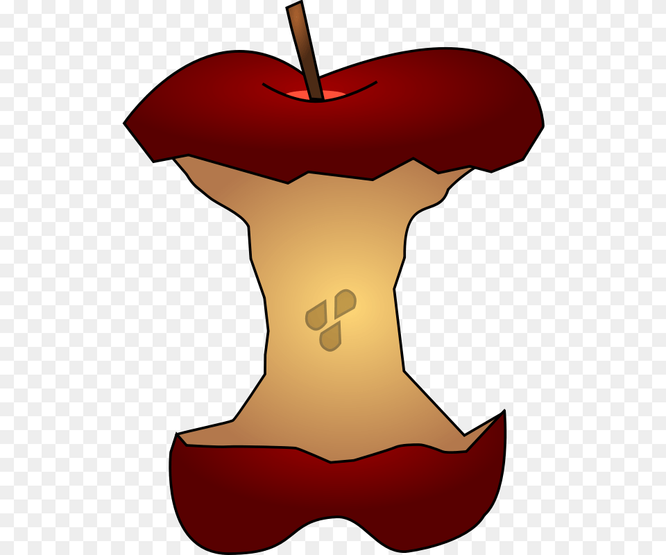 Apple Core Clip Art Clip Art Apple Core, Produce, Plant, Food, Fruit Png