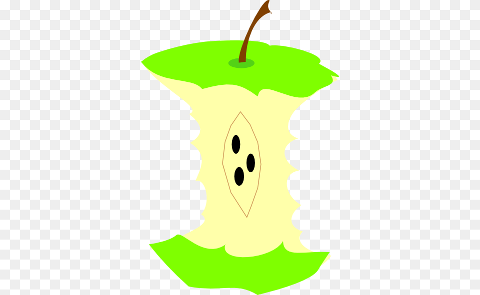 Apple Core Clip Art Image Information, Leaf, Plant, Food, Fruit Free Transparent Png