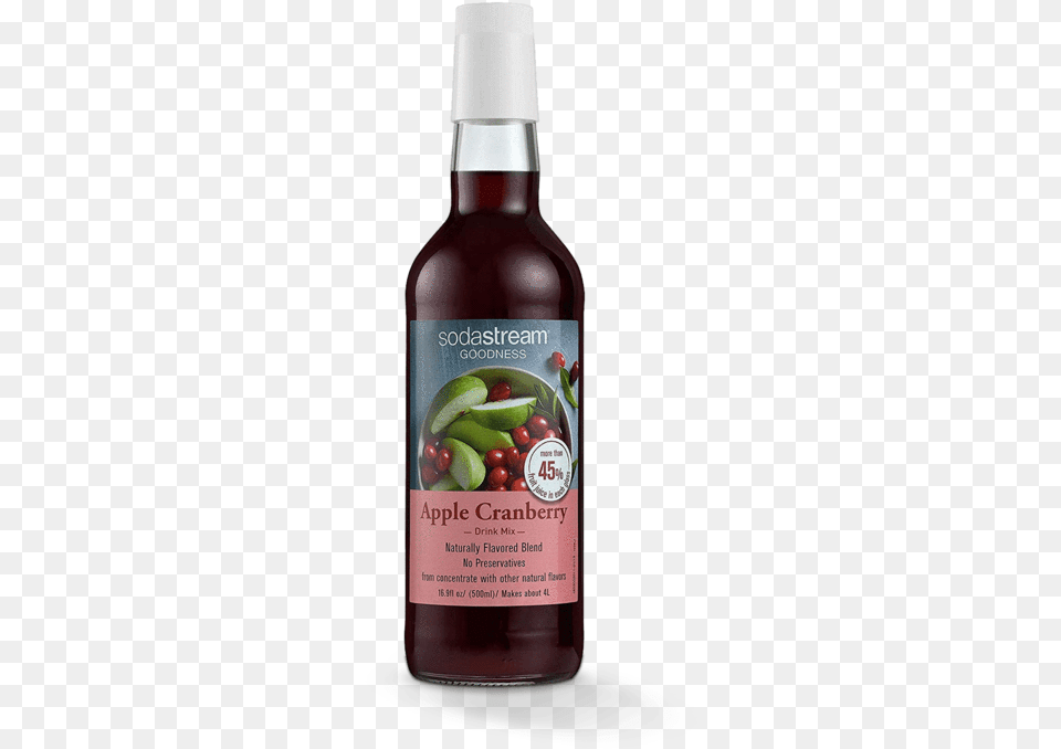 Apple Cranberry Goodness Sodastream, Food, Fruit, Ketchup, Plant Png
