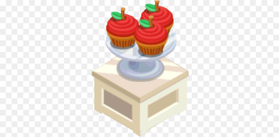 Apple Cupcake Bakery Story Wiki Fandom Citrine Cake, Cream, Dessert, Food, Icing Free Png