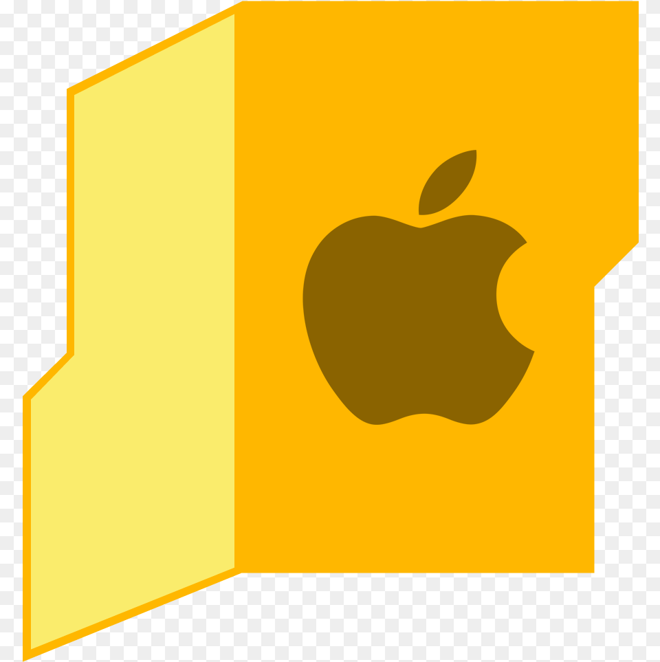 Apple Custom Folder Icon For Macos Apple Monitor Stand, Logo, Food, Fruit, Pear Free Transparent Png