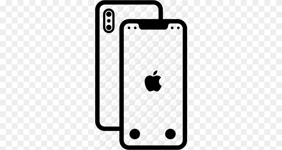 Apple Device Iphone Iphone X Iphonex Mobile Icon, Baggage, Suitcase Png Image