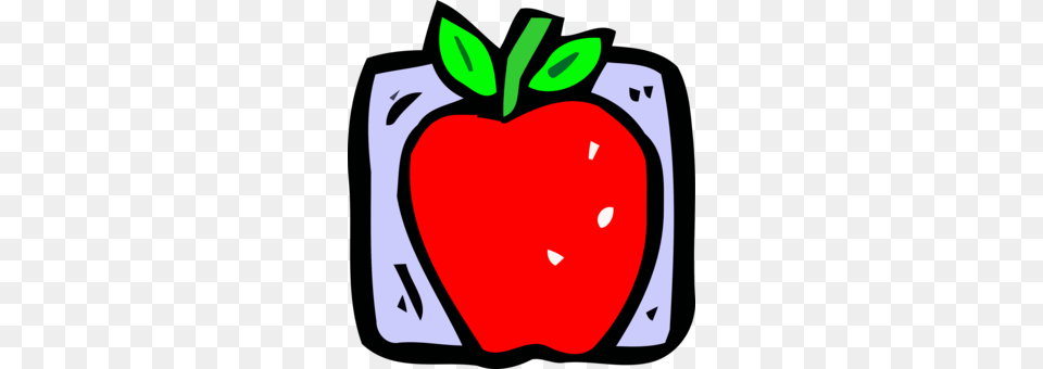 Apple Drawing Leaf Fruit Tree, Food, Produce, Berry, Plant Free Png
