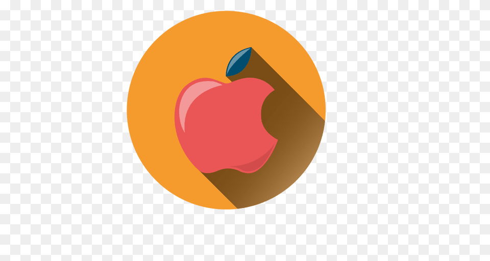 Apple Drop Shadow Circle Icon, Astronomy, Moon, Nature, Night Free Transparent Png