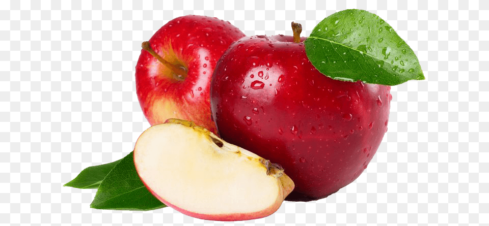 Apple Duo, Food, Fruit, Plant, Produce Free Transparent Png