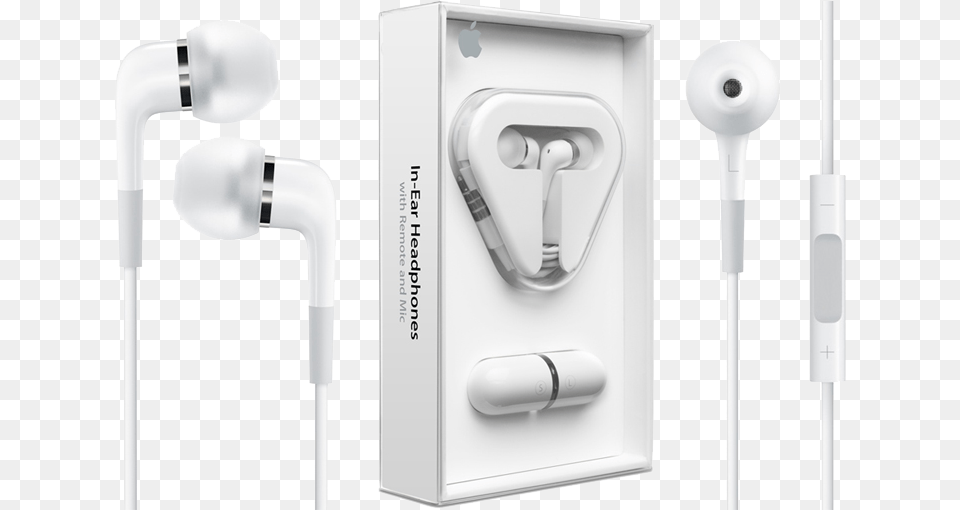 Apple Earbuds Apple In Ear Earphones, Electronics, Appliance, Device, Electrical Device Free Png Download